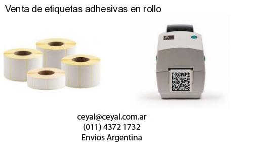 Venta de etiquetas adhesivas en rollo