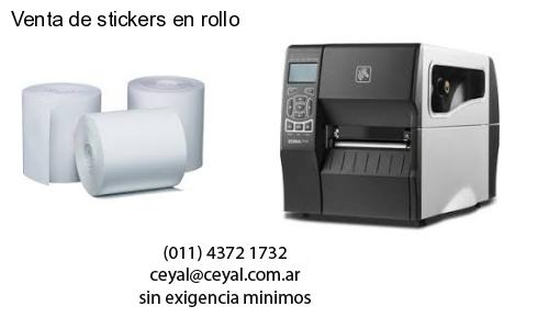 Venta de stickers en rollo