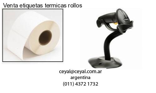 Venta etiquetas termicas rollos
