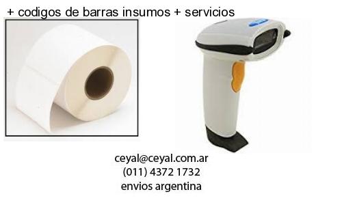   codigos de barras insumos   servicios