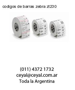codigos de barras zebra zt230