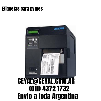 Etiquetas para pymes