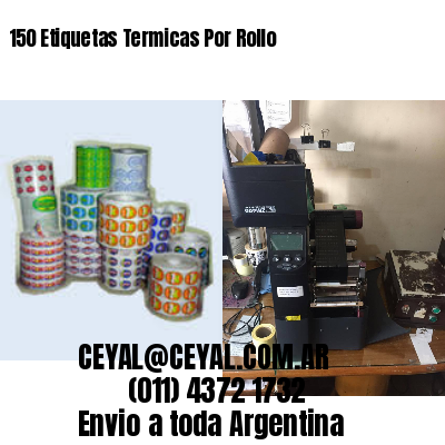 150 Etiquetas Termicas Por Rollo
