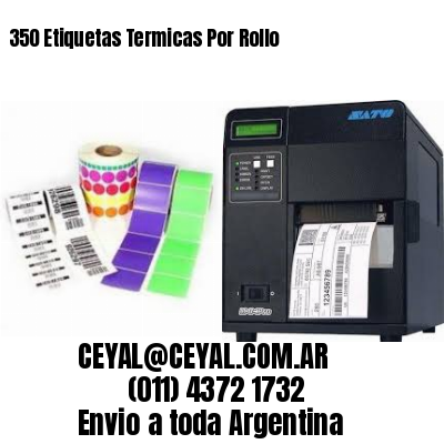 350 Etiquetas Termicas Por Rollo