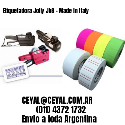 Etiquetadora Jolly Jh8 – Made In Italy