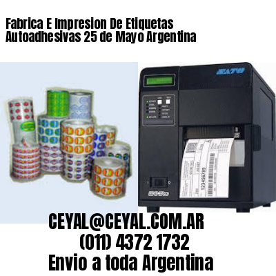 Fabrica E Impresion De Etiquetas Autoadhesivas 25 de Mayo Argentina