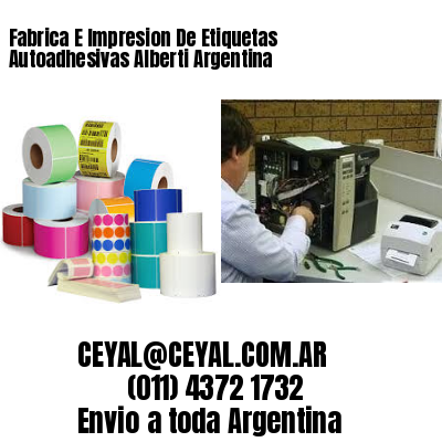 Fabrica E Impresion De Etiquetas Autoadhesivas Alberti Argentina