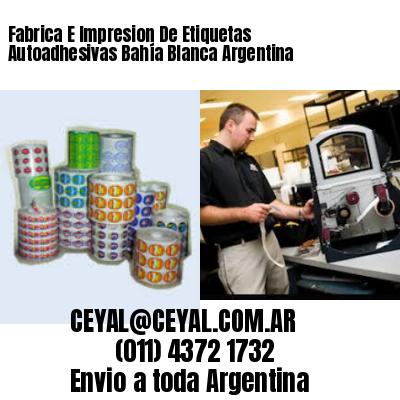 Fabrica E Impresion De Etiquetas Autoadhesivas Bahía Blanca Argentina