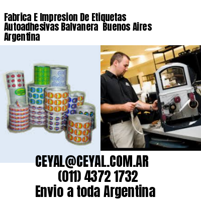 Fabrica E Impresion De Etiquetas Autoadhesivas Balvanera  Buenos Aires Argentina