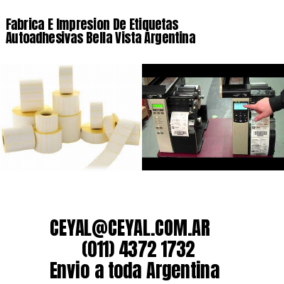 Fabrica E Impresion De Etiquetas Autoadhesivas Bella Vista Argentina