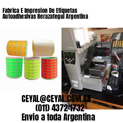Fabrica E Impresion De Etiquetas Autoadhesivas Berazategui Argentina