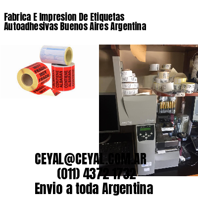 Fabrica E Impresion De Etiquetas Autoadhesivas Buenos Aires Argentina