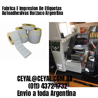 Fabrica E Impresion De Etiquetas Autoadhesivas Burzaco Argentina