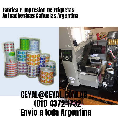 Fabrica E Impresion De Etiquetas Autoadhesivas Cañuelas Argentina