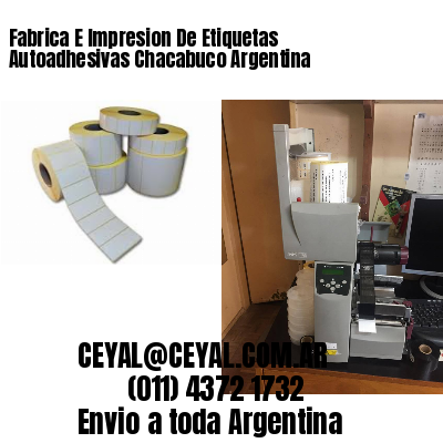 Fabrica E Impresion De Etiquetas Autoadhesivas Chacabuco Argentina