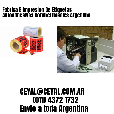 Fabrica E Impresion De Etiquetas Autoadhesivas Coronel Rosales Argentina