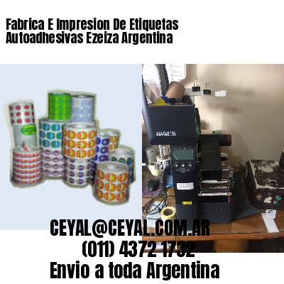 Fabrica E Impresion De Etiquetas Autoadhesivas Ezeiza Argentina