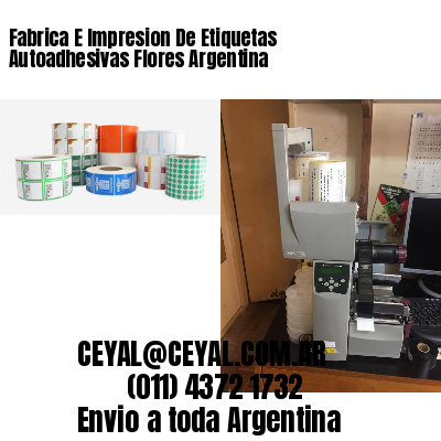 Fabrica E Impresion De Etiquetas Autoadhesivas Flores Argentina
