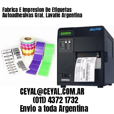 Fabrica E Impresion De Etiquetas Autoadhesivas Gral. Lavalle Argentina