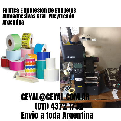 Fabrica E Impresion De Etiquetas Autoadhesivas Gral. Pueyrredón Argentina