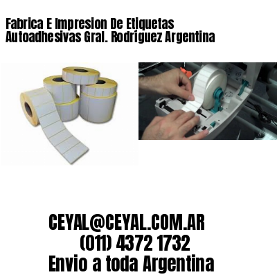 Fabrica E Impresion De Etiquetas Autoadhesivas Gral. Rodríguez Argentina