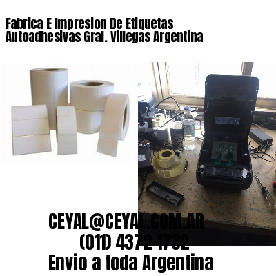 Fabrica E Impresion De Etiquetas Autoadhesivas Gral. Villegas Argentina