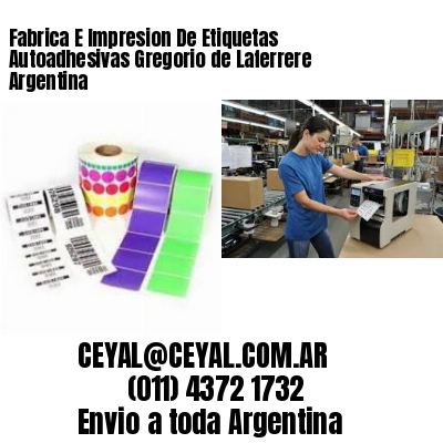 Fabrica E Impresion De Etiquetas Autoadhesivas Gregorio de Laferrere Argentina