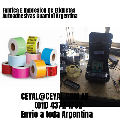 Fabrica E Impresion De Etiquetas Autoadhesivas Guaminí Argentina