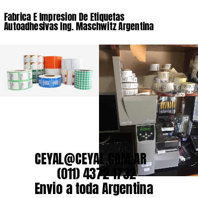 Fabrica E Impresion De Etiquetas Autoadhesivas Ing. Maschwitz Argentina