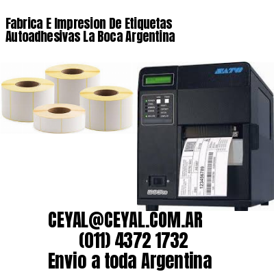 Fabrica E Impresion De Etiquetas Autoadhesivas La Boca Argentina