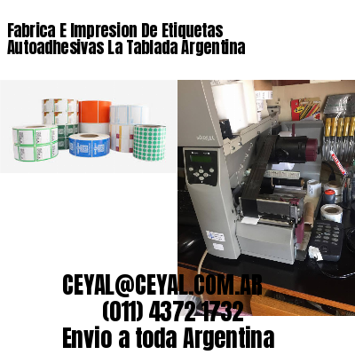 Fabrica E Impresion De Etiquetas Autoadhesivas La Tablada Argentina