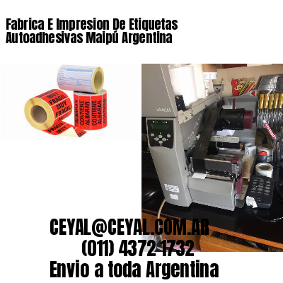 Fabrica E Impresion De Etiquetas Autoadhesivas Maipú Argentina