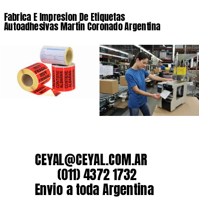 Fabrica E Impresion De Etiquetas Autoadhesivas Martín Coronado Argentina
