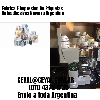Fabrica E Impresion De Etiquetas Autoadhesivas Navarro Argentina