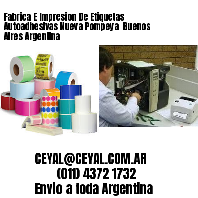 Fabrica E Impresion De Etiquetas Autoadhesivas Nueva Pompeya  Buenos Aires Argentina