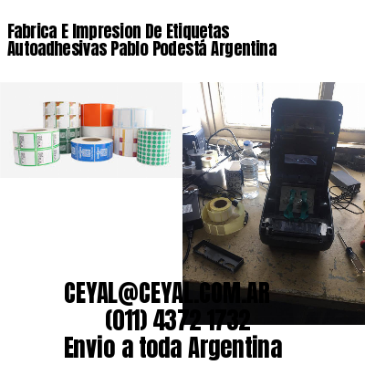 Fabrica E Impresion De Etiquetas Autoadhesivas Pablo Podestá Argentina