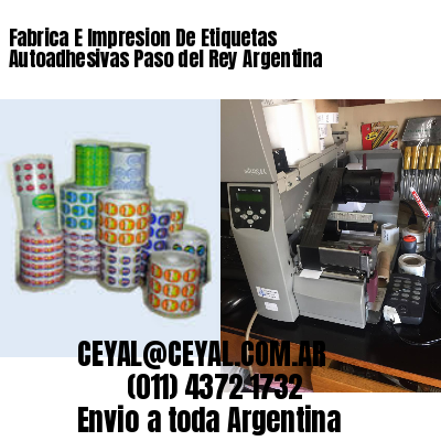 Fabrica E Impresion De Etiquetas Autoadhesivas Paso del Rey Argentina