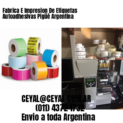 Fabrica E Impresion De Etiquetas Autoadhesivas Pigüé Argentina