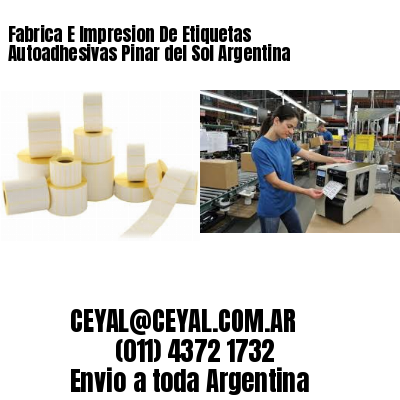 Fabrica E Impresion De Etiquetas Autoadhesivas Pinar del Sol Argentina
