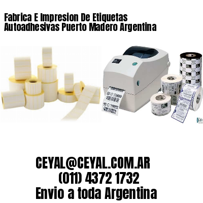 Fabrica E Impresion De Etiquetas Autoadhesivas Puerto Madero Argentina