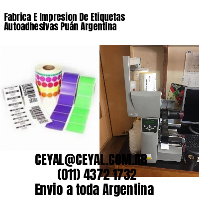 Fabrica E Impresion De Etiquetas Autoadhesivas Puán Argentina