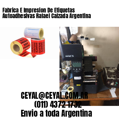 Fabrica E Impresion De Etiquetas Autoadhesivas Rafael Calzada Argentina