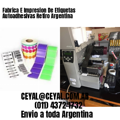 Fabrica E Impresion De Etiquetas Autoadhesivas Retiro Argentina