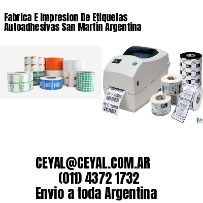 Fabrica E Impresion De Etiquetas Autoadhesivas San Martín Argentina