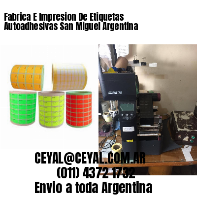 Fabrica E Impresion De Etiquetas Autoadhesivas San Miguel Argentina