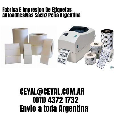 Fabrica E Impresion De Etiquetas Autoadhesivas Sáenz Peña Argentina