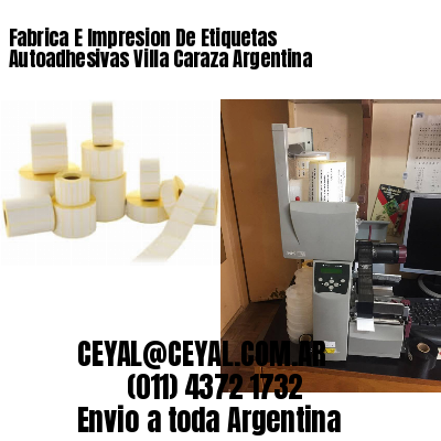Fabrica E Impresion De Etiquetas Autoadhesivas Villa Caraza Argentina