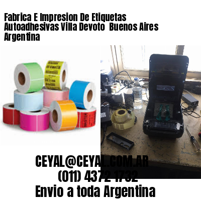 Fabrica E Impresion De Etiquetas Autoadhesivas Villa Devoto  Buenos Aires Argentina
