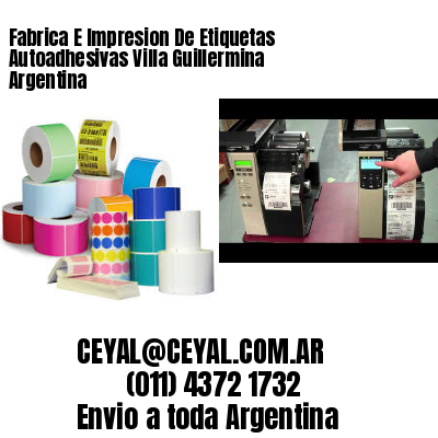 Fabrica E Impresion De Etiquetas Autoadhesivas Villa Guillermina Argentina