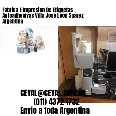 Fabrica E Impresion De Etiquetas Autoadhesivas Villa José León Suárez Argentina
